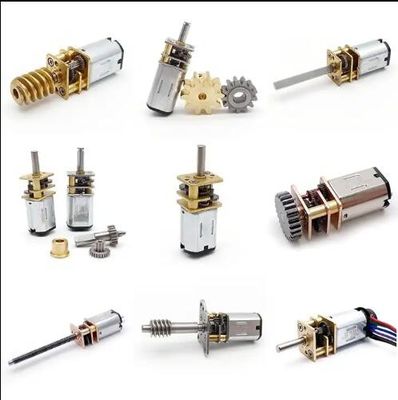 ब्रश छोटे डीसी गियर मोटर डीसी 3V 6V 12V 24V व्यास 13 मिमी दरवाजा ताला के लिए