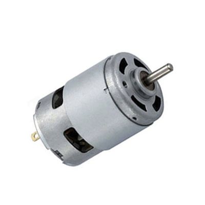वायु पंप वाल्व के लिए कम शोर इलेक्ट्रिक आरएस 755 डीसी मोटर 12v 24v 5800rpm