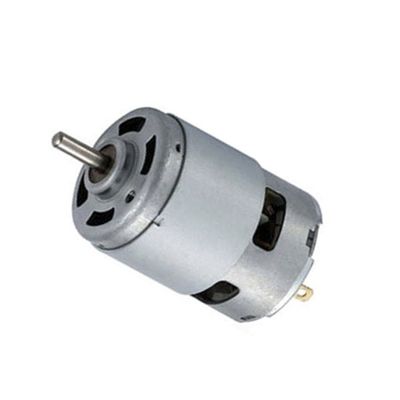 वायु पंप वाल्व के लिए कम शोर इलेक्ट्रिक आरएस 755 डीसी मोटर 12v 24v 5800rpm