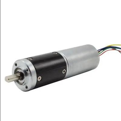 45rpm Dia 28mm माइक्रो ब्रशलेस डीसी गियर मोटर 12V 24V हाई टॉर्क DPG28-2838
