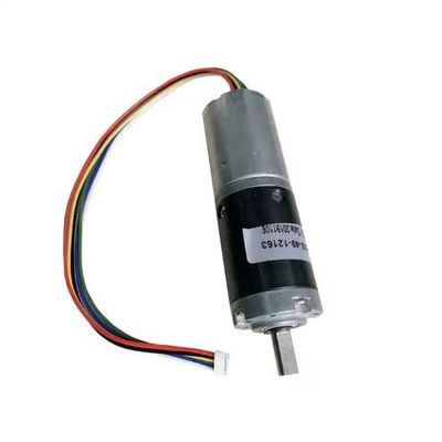 45rpm Dia 28mm माइक्रो ब्रशलेस डीसी गियर मोटर 12V 24V हाई टॉर्क DPG28-2838