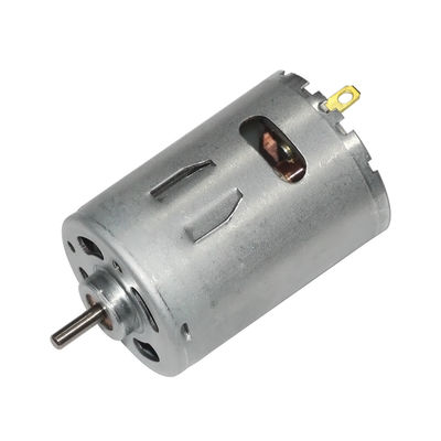 RS 545 12V मिनी ब्रश डीसी मोटर 24V 6500rpm कार्बन ब्रश इलेक्ट्रिक मोटर
