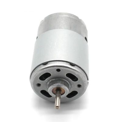 36mm व्यास DC 6v 12v 24v 4000rpm 6000rpm RS 545 माइक्रो कार्बन ब्रश मोटर वैक्यूम क्लीनर के लिए