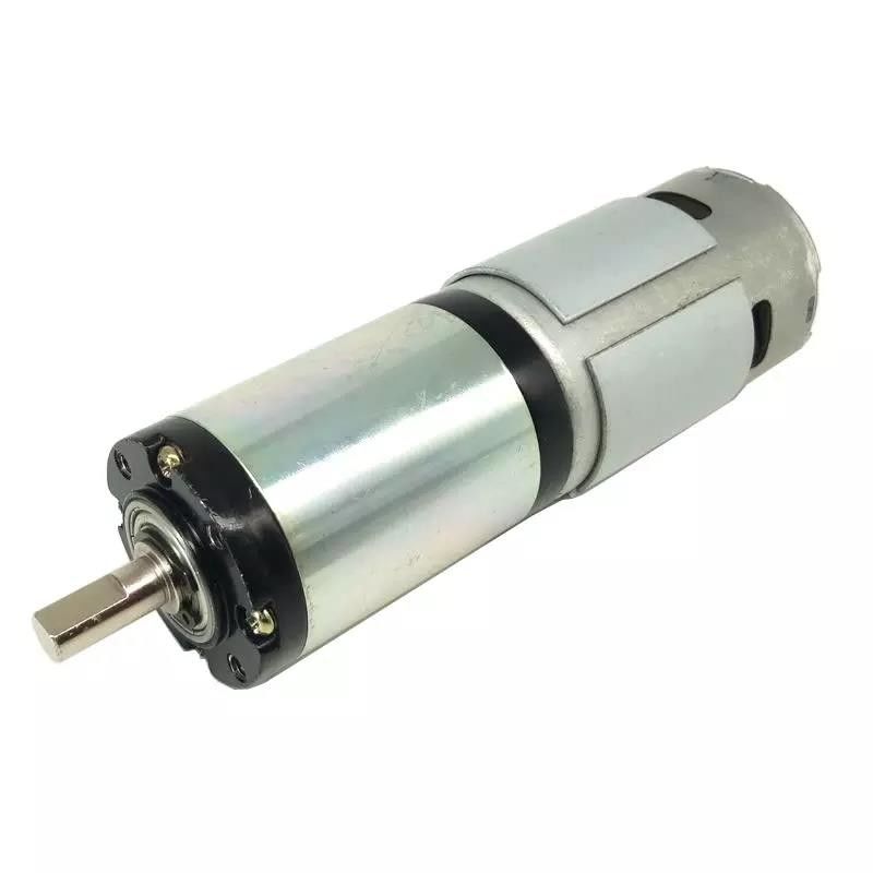 12V 18V 24V प्लैनेटरी डीसी रिडक्शन गियर मोटर 775 हाई टॉर्क डाय 42mm 45mm