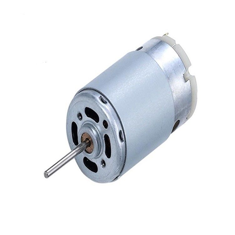वायु पंप वाल्व के लिए कम शोर इलेक्ट्रिक आरएस 755 डीसी मोटर 12v 24v 5800rpm
