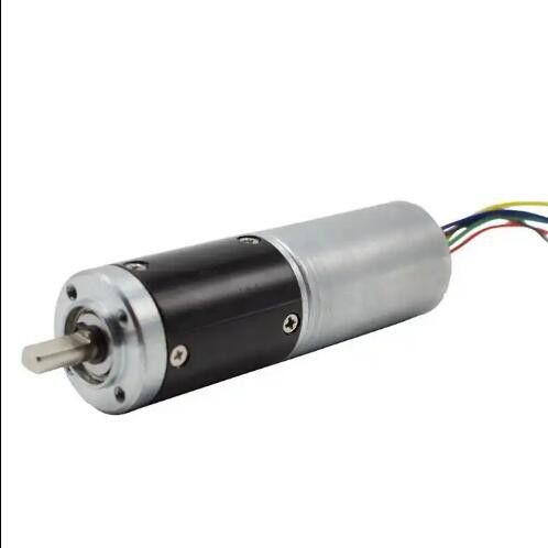 45rpm Dia 28mm माइक्रो ब्रशलेस डीसी गियर मोटर 12V 24V हाई टॉर्क DPG28-2838